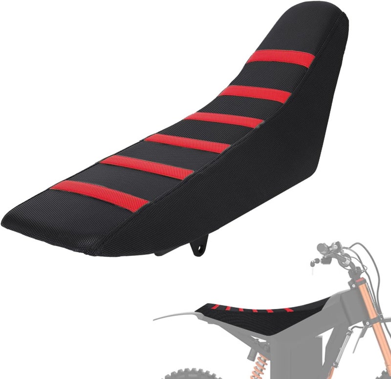 BAOUFF Seat Cover for Tutti,Waterproof Non-Slip Cushion Cover for Tuttio Electric Dirt Bike Soleil 01 and Ebike ICT-Red - Image 1